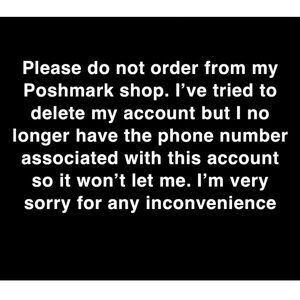 Account no longer active